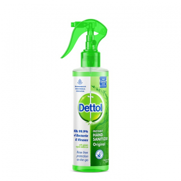 اسپری ضدعفونی کننده دست دتول 260 میلی لیتری